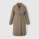 Γυναικείο Μπεζ Μακρύ Παλτό DKNY / Pre-Owned